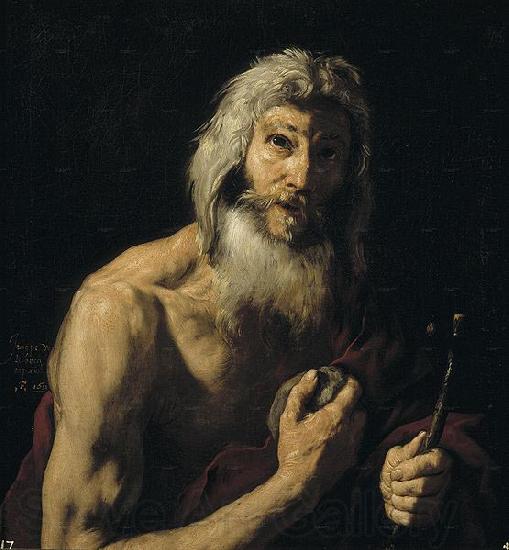 Jose de Ribera Bubender Hl. Hieronymus San Jeronimo penitente. Germany oil painting art